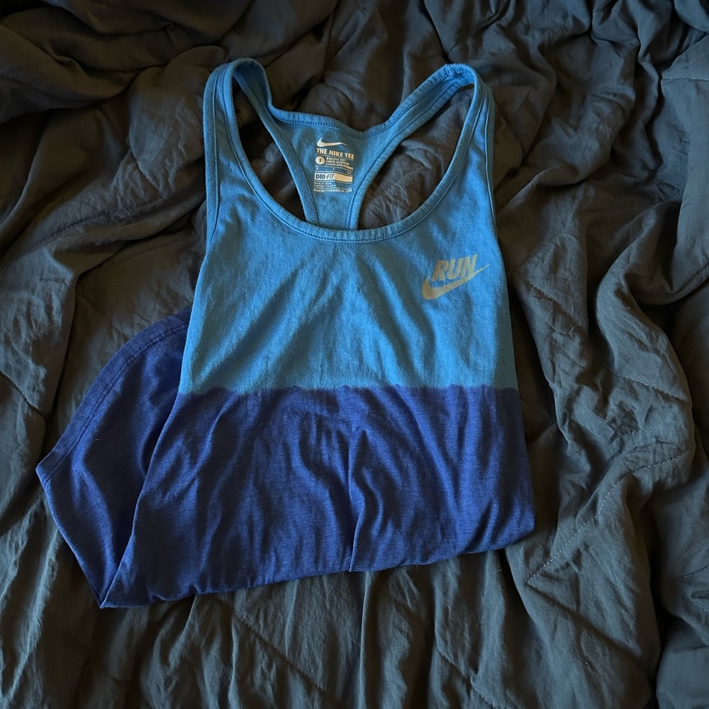 Nike Athletic Blue Dri-Fit Tee